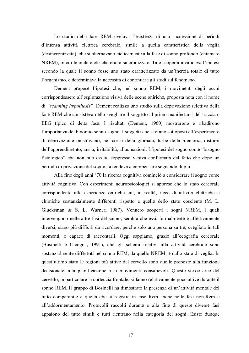 Estratto dalla tesi: La Social Dreaming Matrix: un’indagine conoscitiva sulla funzione sociale del sogno