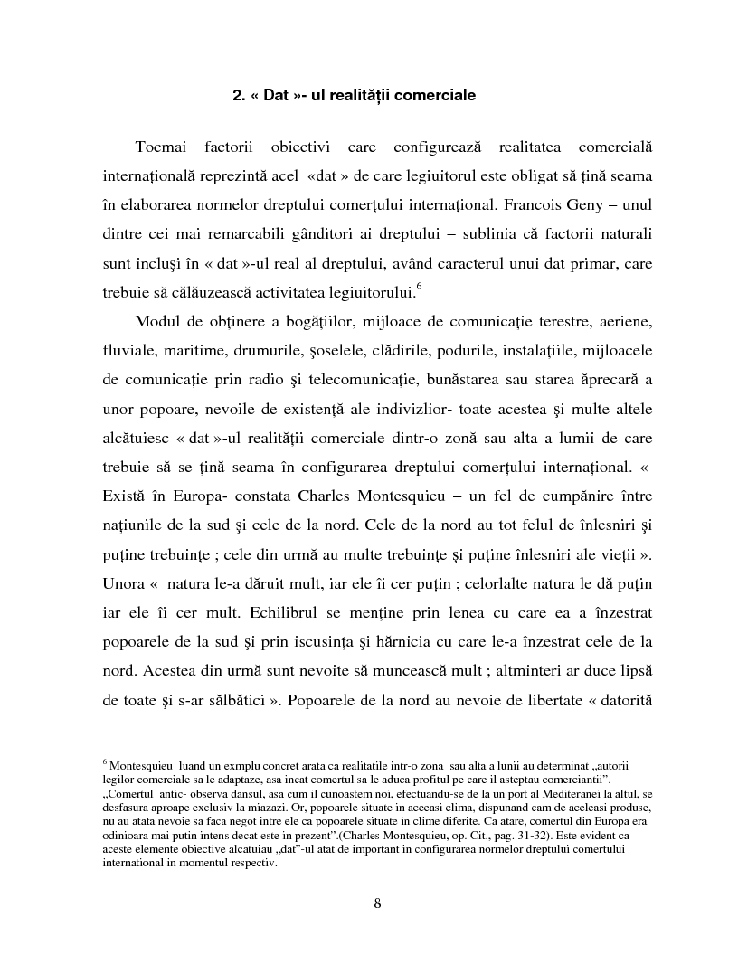 Anteprima della tesi: Izvoarele dreptului comertului international, Pagina 5