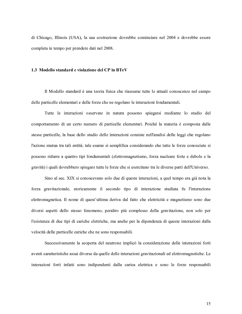 Anteprima della tesi: Scelta dei materiali ed analisi strutturale per supporti di rivelatori di particelle dell’esperimento BTeV a FermiLAB (U.S.A.), Pagina 10