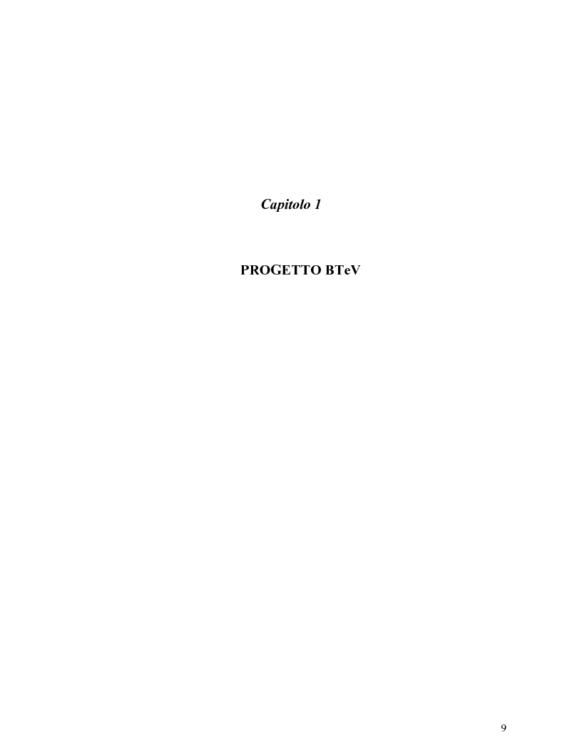 Anteprima della tesi: Scelta dei materiali ed analisi strutturale per supporti di rivelatori di particelle dell’esperimento BTeV a FermiLAB (U.S.A.), Pagina 4