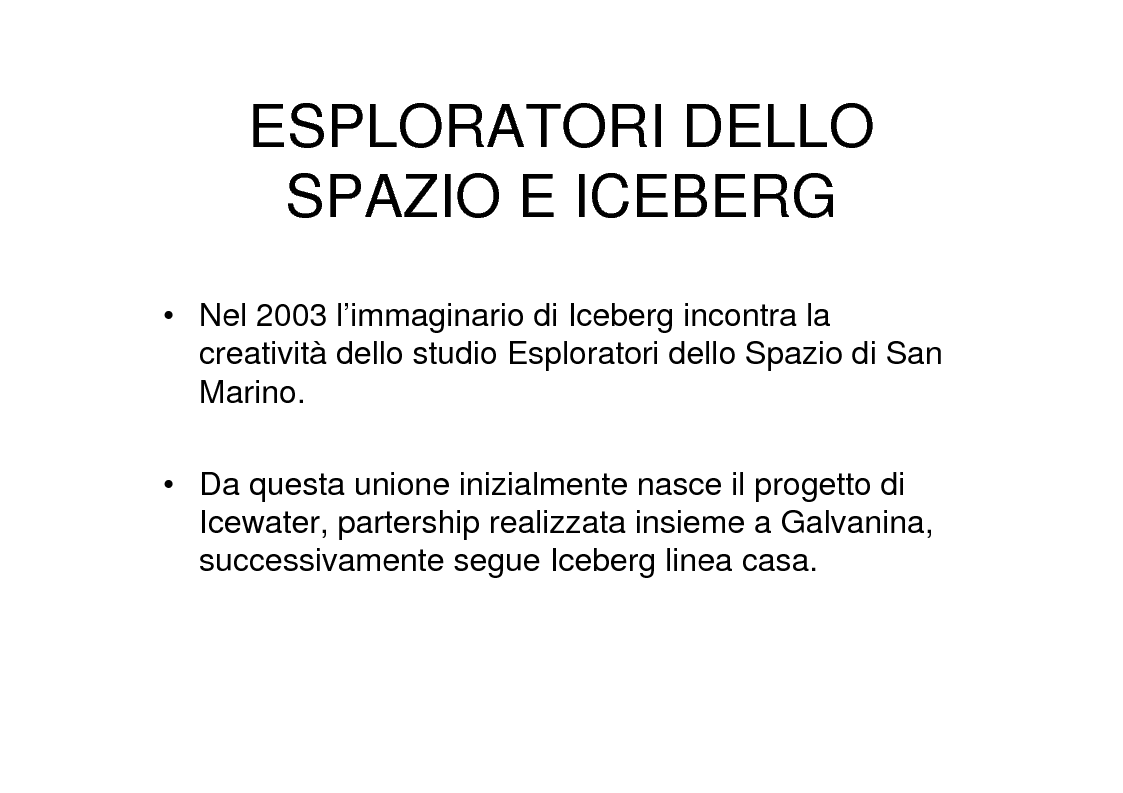 Anteprima della tesi: Il total living di Iceberg. Esplorazioni dello spazio della moda, Pagina 7