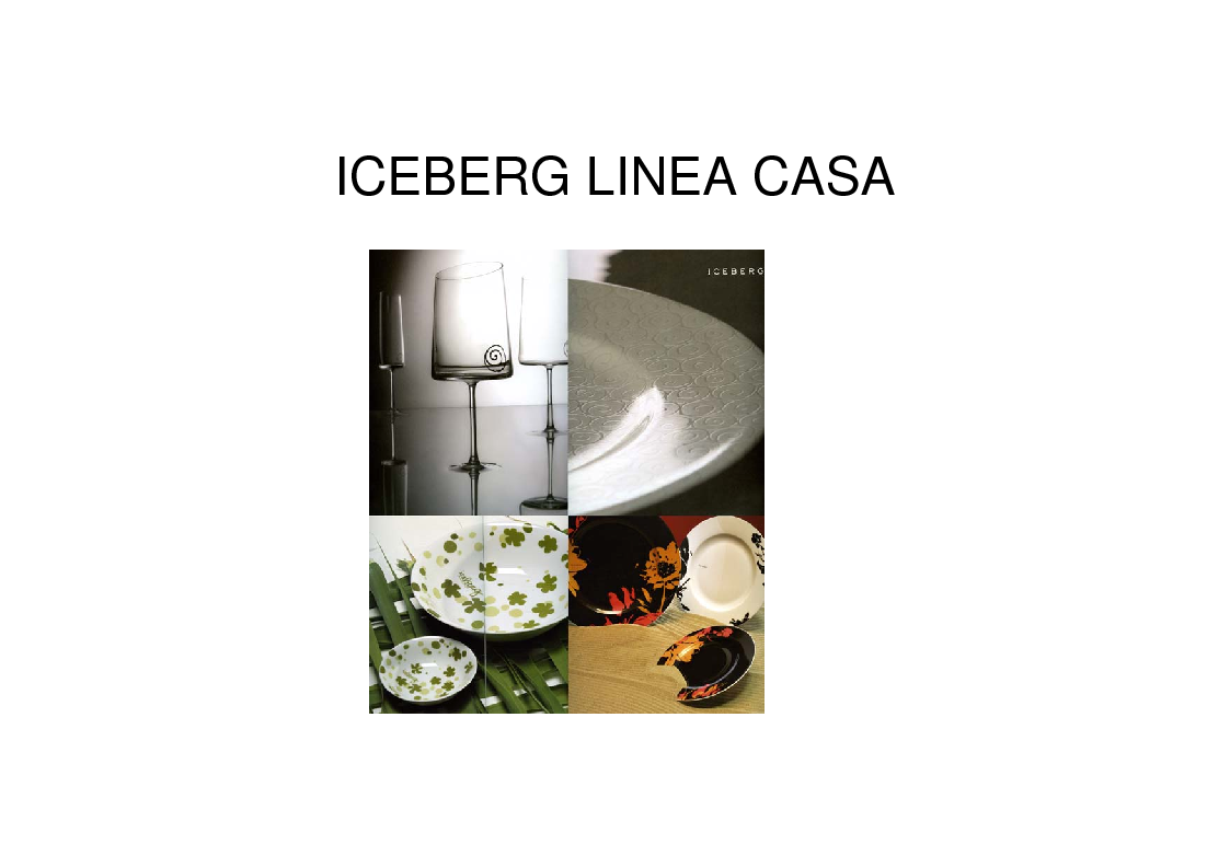 Anteprima della tesi: Il total living di Iceberg. Esplorazioni dello spazio della moda, Pagina 9