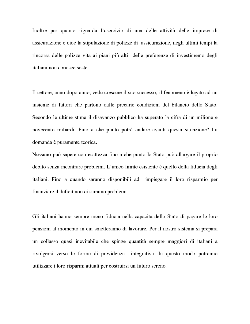 Inoltre per quanto riguarda lesercizio di una delle attività delle ... Stato di polizza