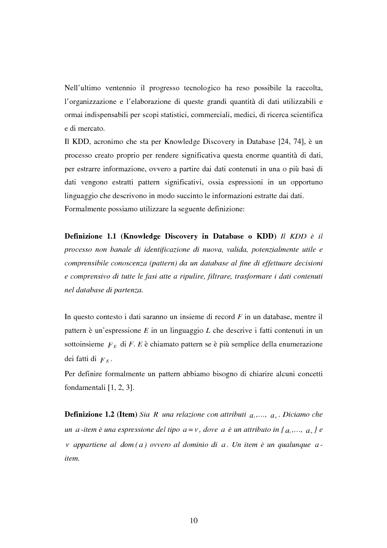 Anteprima della tesi: Protezione della privacy e prevenzione della discriminazione nel data mining, Pagina 8