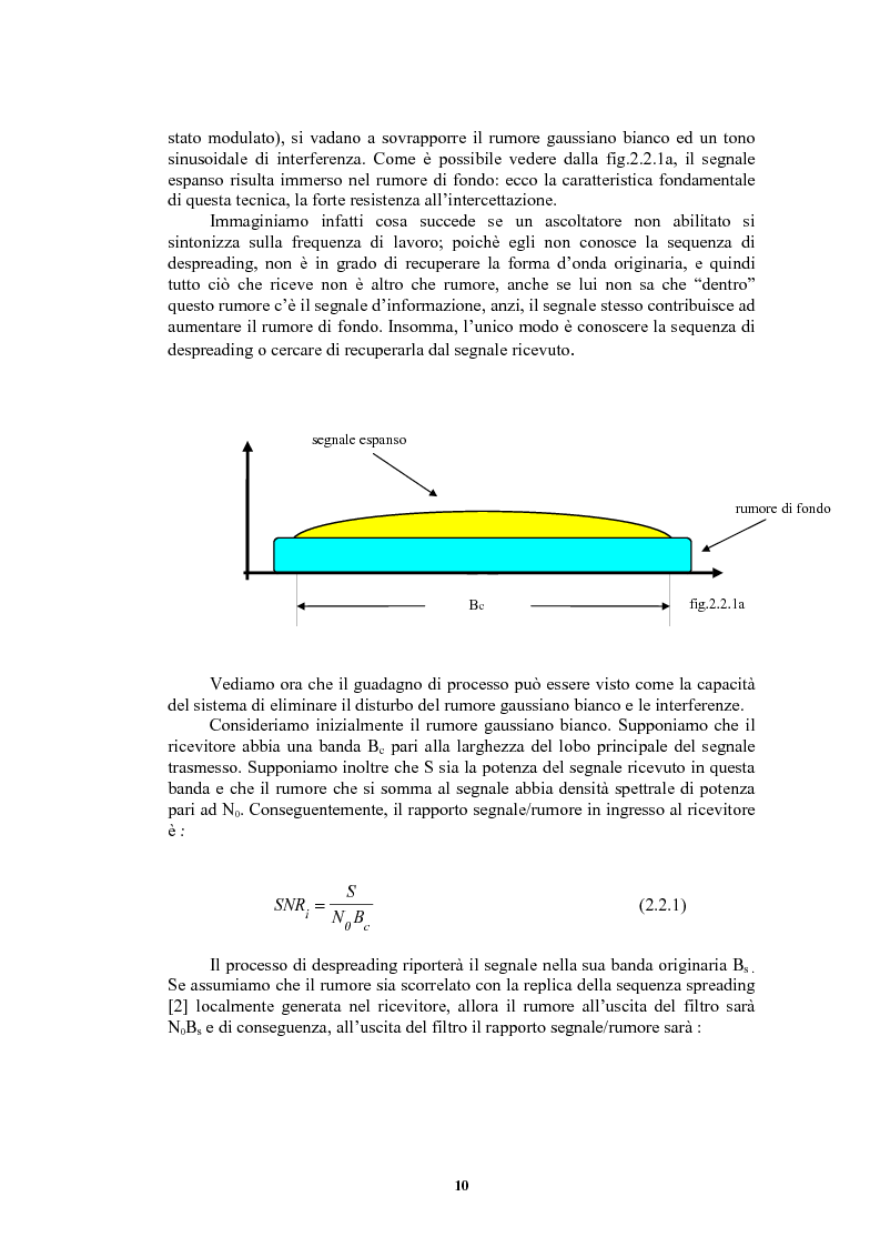 Anteprima della tesi: Nuove sequenze di cifratura per sistemi ad accesso multiplo a divisione di codice dedicati alle comunicazioni radiomobili, Pagina 10