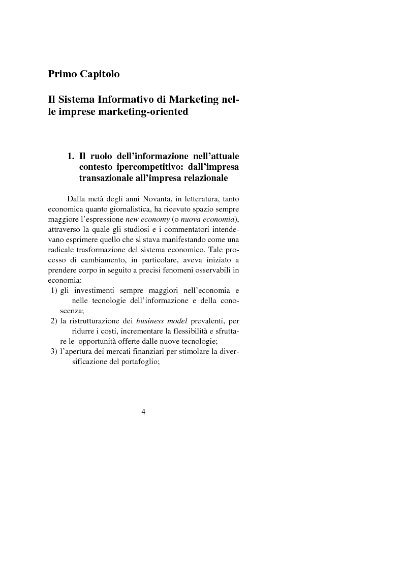 Anteprima della tesi: Il ruolo della Marketing Intelligence nell'e-commerce, Pagina 4