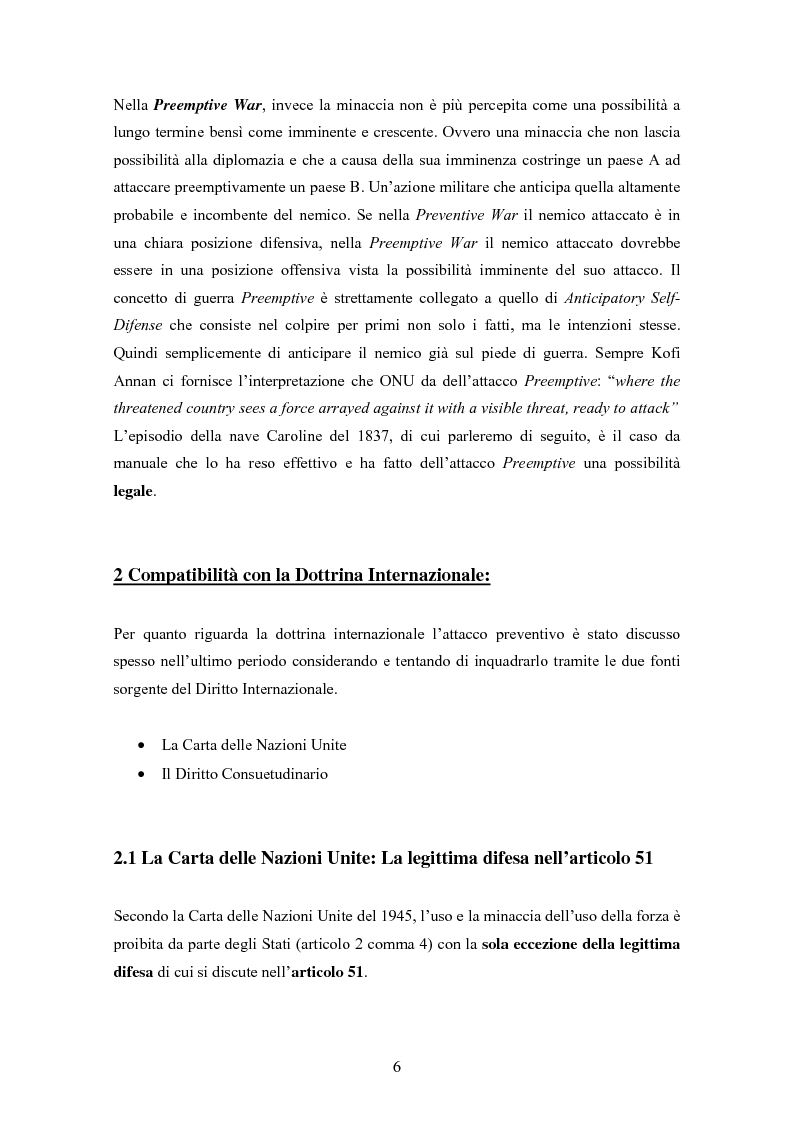 Nella Preemptive War Tesionline