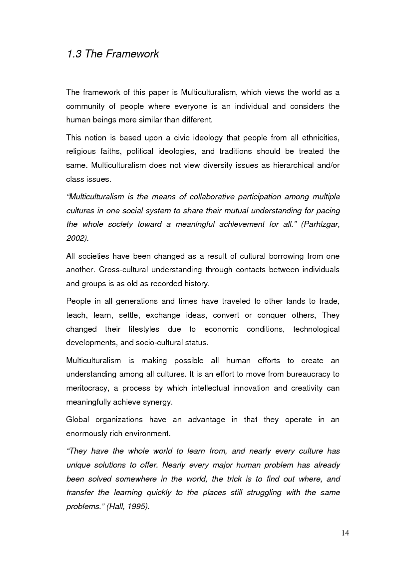 Estratto dalla tesi: Managerial Issues for Cultural Differences