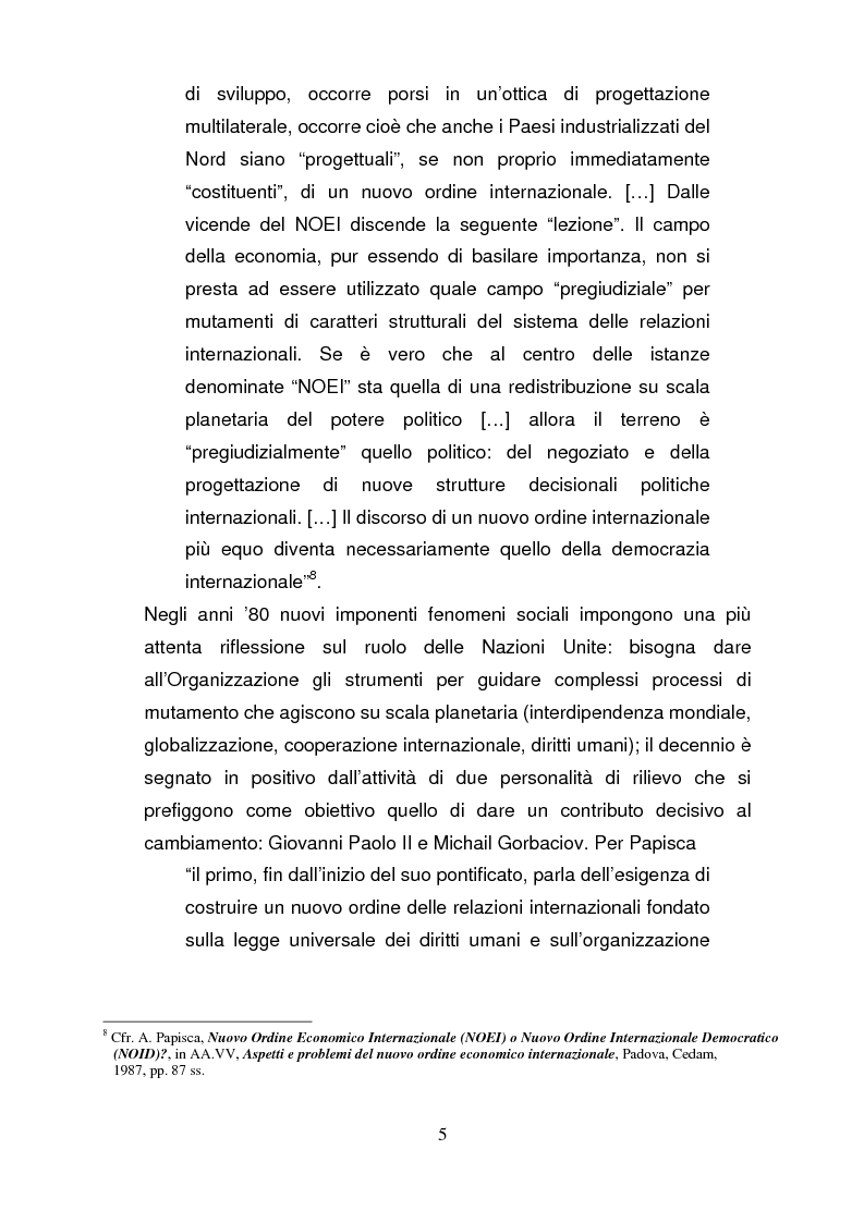 Anteprima della tesi: La riforma del Consiglio di Sicurezza delle Nazioni Unite, Pagina 4