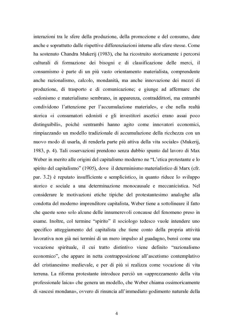 Anteprima della tesi: Comunicazioni simmetriche e asimmetriche nella società dei consumi, Pagina 2
