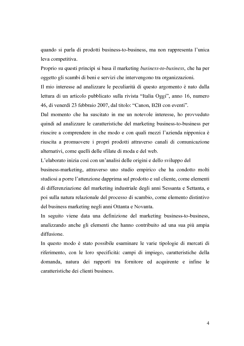 Anteprima della tesi: Le nuove frontiere del Marketing B2B, Pagina 2
