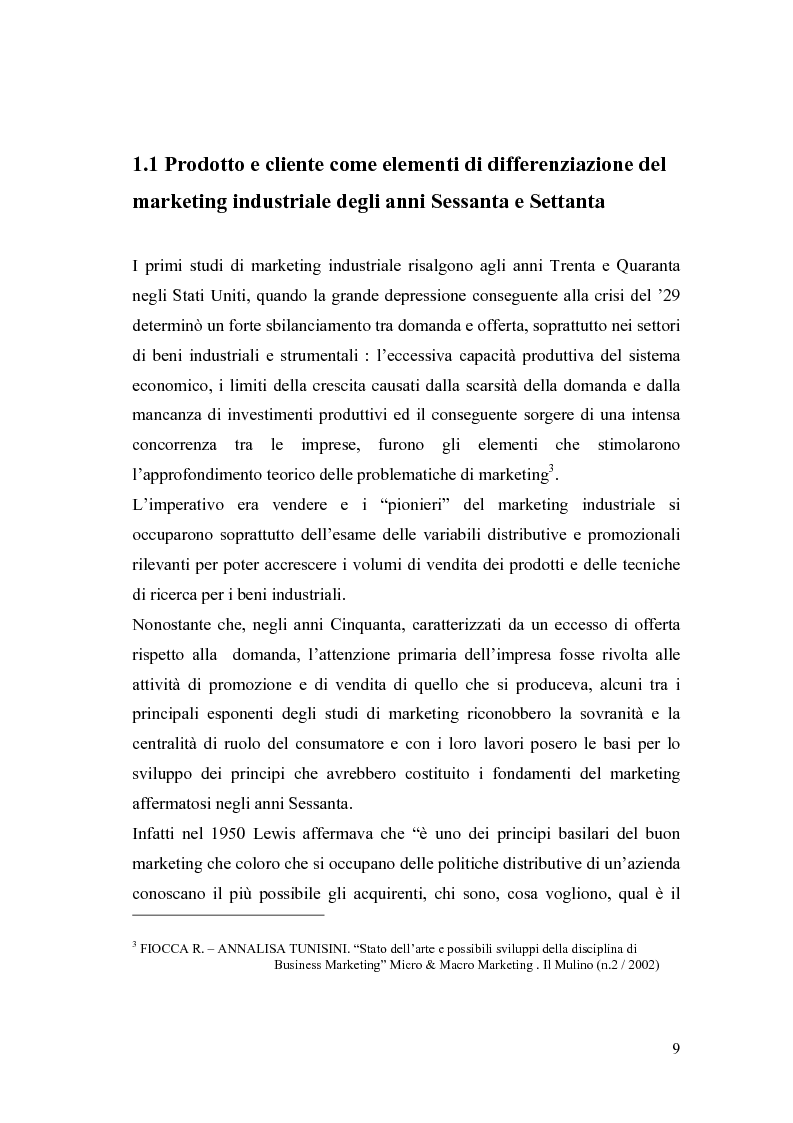 Anteprima della tesi: Le nuove frontiere del Marketing B2B, Pagina 6