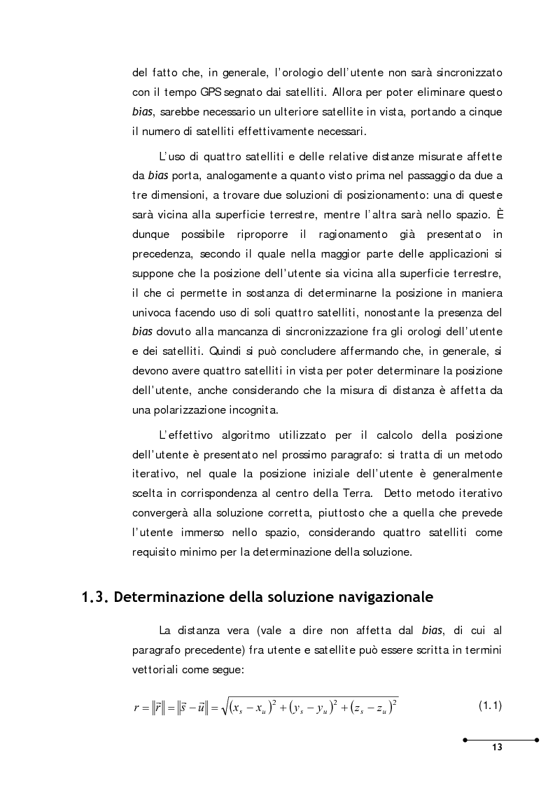 Estratto dalla tesi: Definizione e sviluppo di un ricevitore software per l'elaborazione di segnali GPS e Galileo