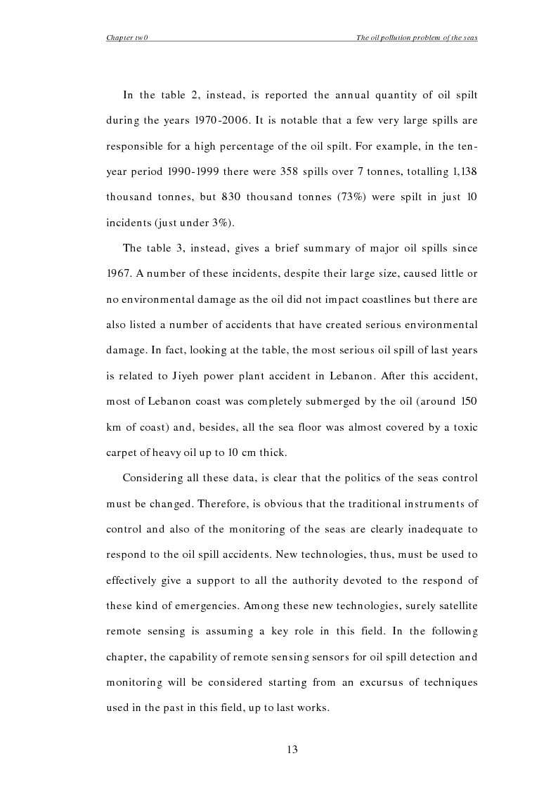 Anteprima della tesi: Development and Validation of Robust Satellite Techniques (RST) for Oil Spill Detection and Monitoring, Pagina 13