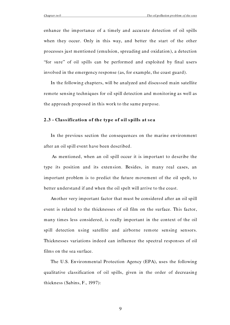 Anteprima della tesi: Development and Validation of Robust Satellite Techniques (RST) for Oil Spill Detection and Monitoring, Pagina 9