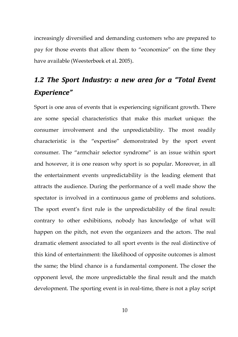 Anteprima della tesi: Strategic Venue Management Process: a Model to Maximize the Value of Venues, Pagina 7