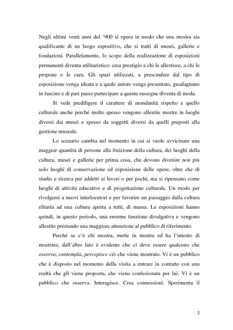 Anteprima della tesi: Comunicare una mostra: “Piero della Francesca e le corti italiane” Arezzo 22 Marzo - 31 luglio 2007, Pagina 11