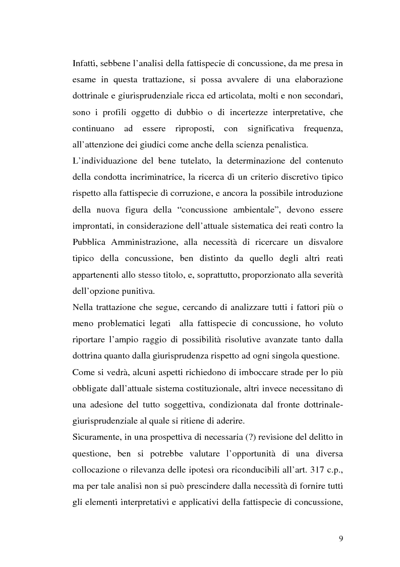 Anteprima della tesi: La concussione, Pagina 4