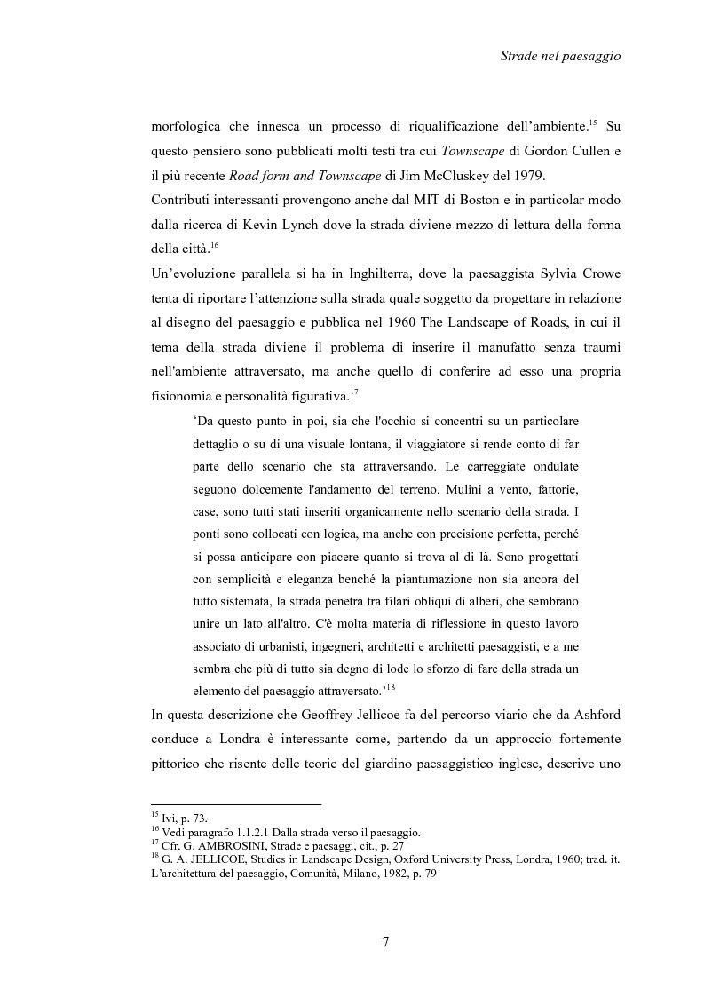 Anteprima della tesi: Nuove strade nel paesaggio - Studi di inserimento paesaggistico della circonvallazione di Carmagnola, Pagina 10
