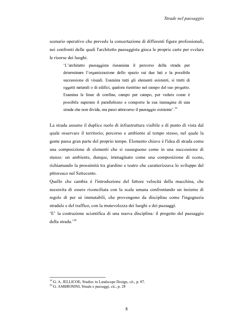 Anteprima della tesi: Nuove strade nel paesaggio - Studi di inserimento paesaggistico della circonvallazione di Carmagnola, Pagina 11