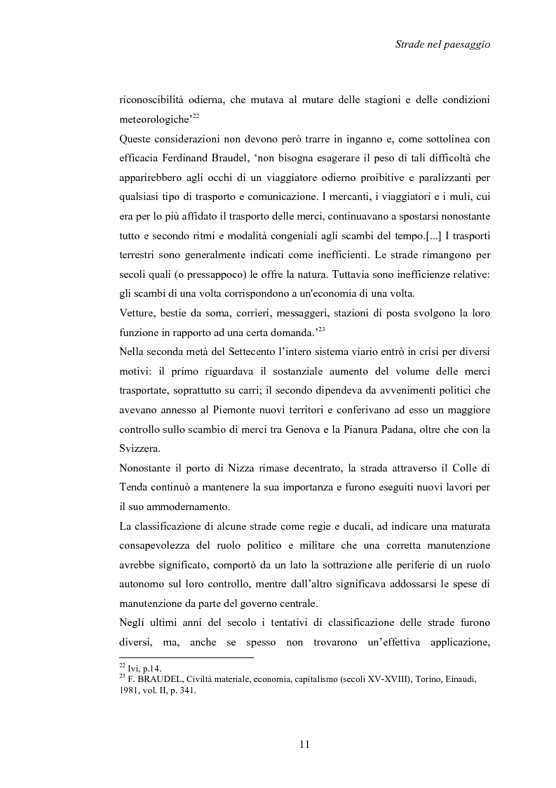 Anteprima della tesi: Nuove strade nel paesaggio - Studi di inserimento paesaggistico della circonvallazione di Carmagnola, Pagina 14