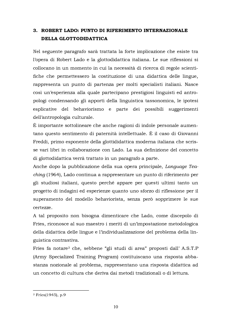 Anteprima della tesi: Il metalinguaggio di Robert Lado, Pagina 10