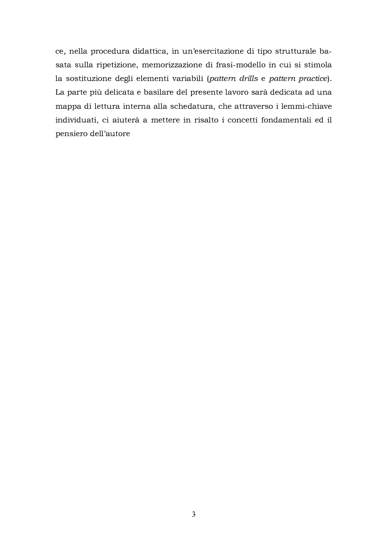 Anteprima della tesi: Il metalinguaggio di Robert Lado, Pagina 3