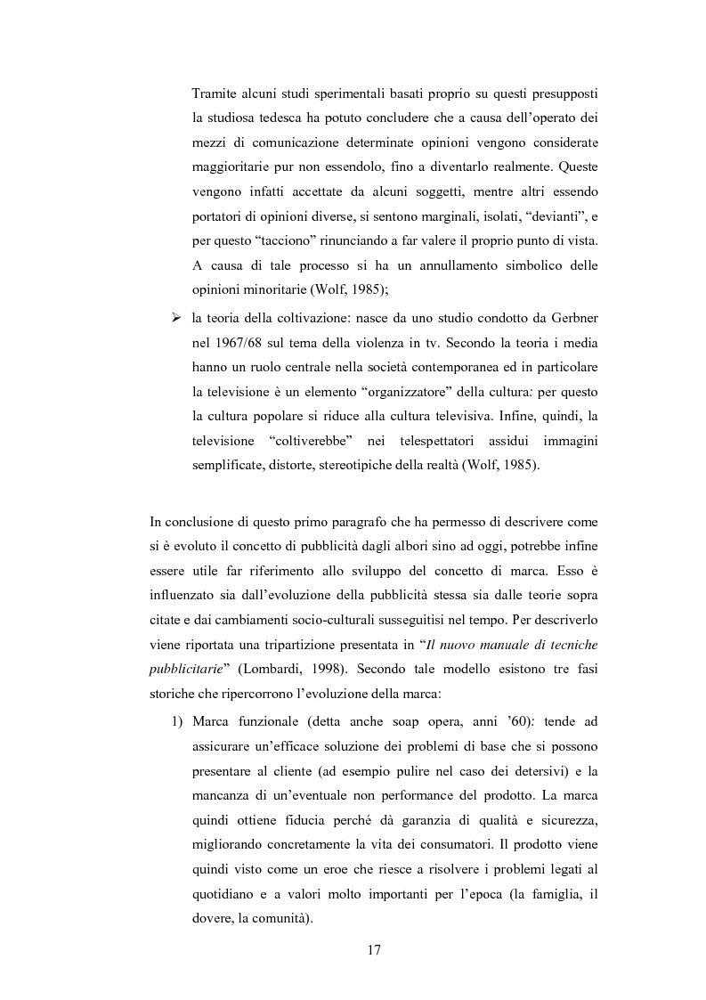 Anteprima della tesi: Analisi della comunicazione pubblicitaria delle sigarette: due marchi a confronto, Pagina 13