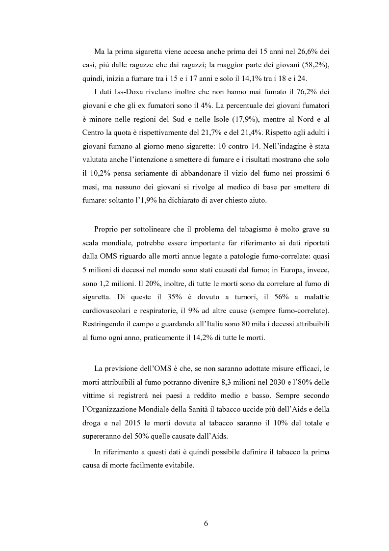 Anteprima della tesi: Analisi della comunicazione pubblicitaria delle sigarette: due marchi a confronto, Pagina 2