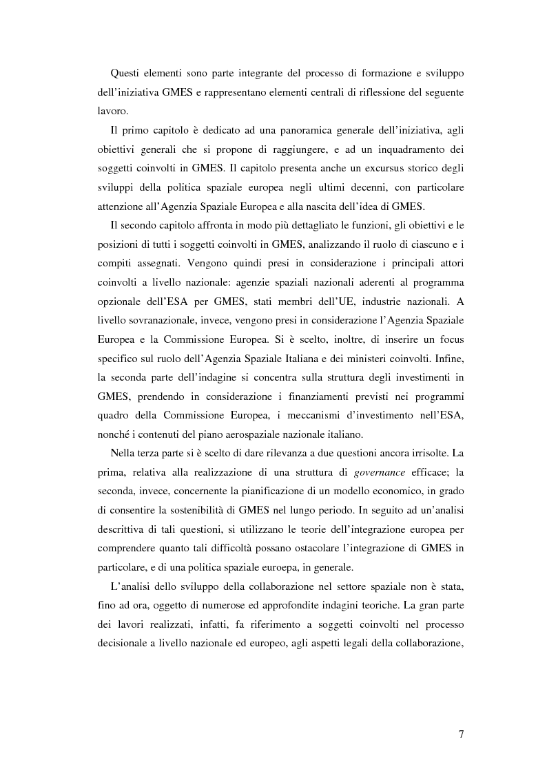 Anteprima della tesi: L'iniziativa Global Monitoring for Environment and Security (GMES), Pagina 2