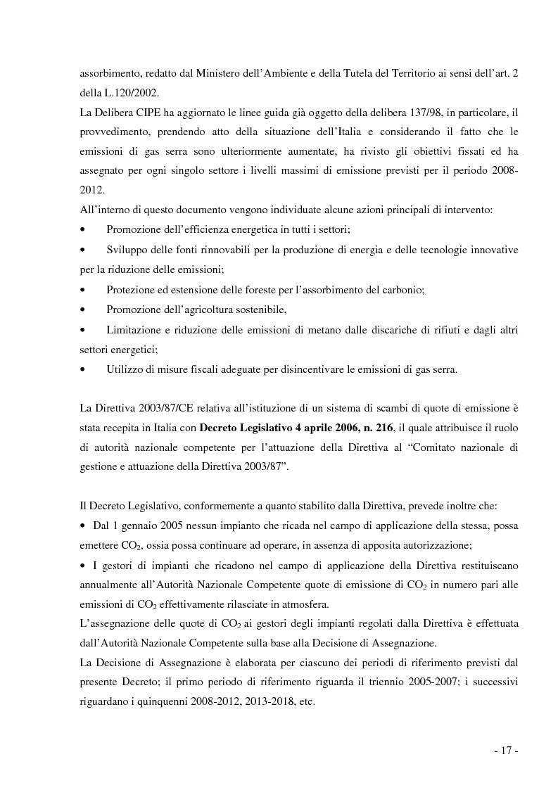 Anteprima della tesi: Analisi e valutazione delle tecnologie energetiche nell'ambito della pianificazione energetico-ambientale della Regione Lombardia. Il caso studio Kyoto Enti Locali., Pagina 14