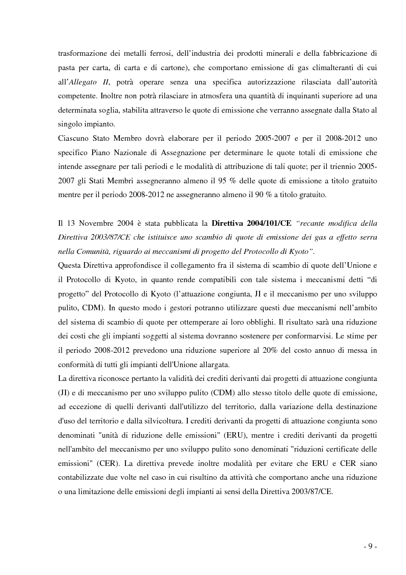 Anteprima della tesi: Analisi e valutazione delle tecnologie energetiche nell'ambito della pianificazione energetico-ambientale della Regione Lombardia. Il caso studio Kyoto Enti Locali., Pagina 6