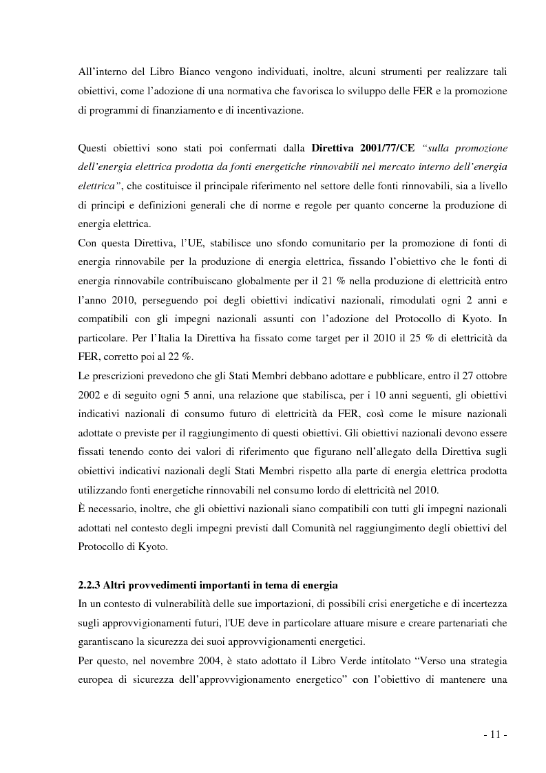 Anteprima della tesi: Analisi e valutazione delle tecnologie energetiche nell'ambito della pianificazione energetico-ambientale della Regione Lombardia. Il caso studio Kyoto Enti Locali., Pagina 8