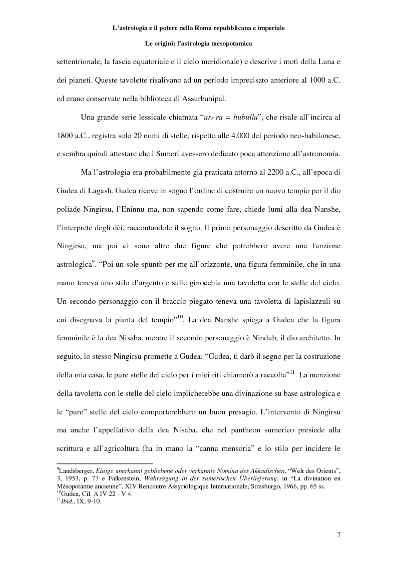 Anteprima della tesi: L’astrologia e il potere nella Roma repubblicana e imperiale, Pagina 6