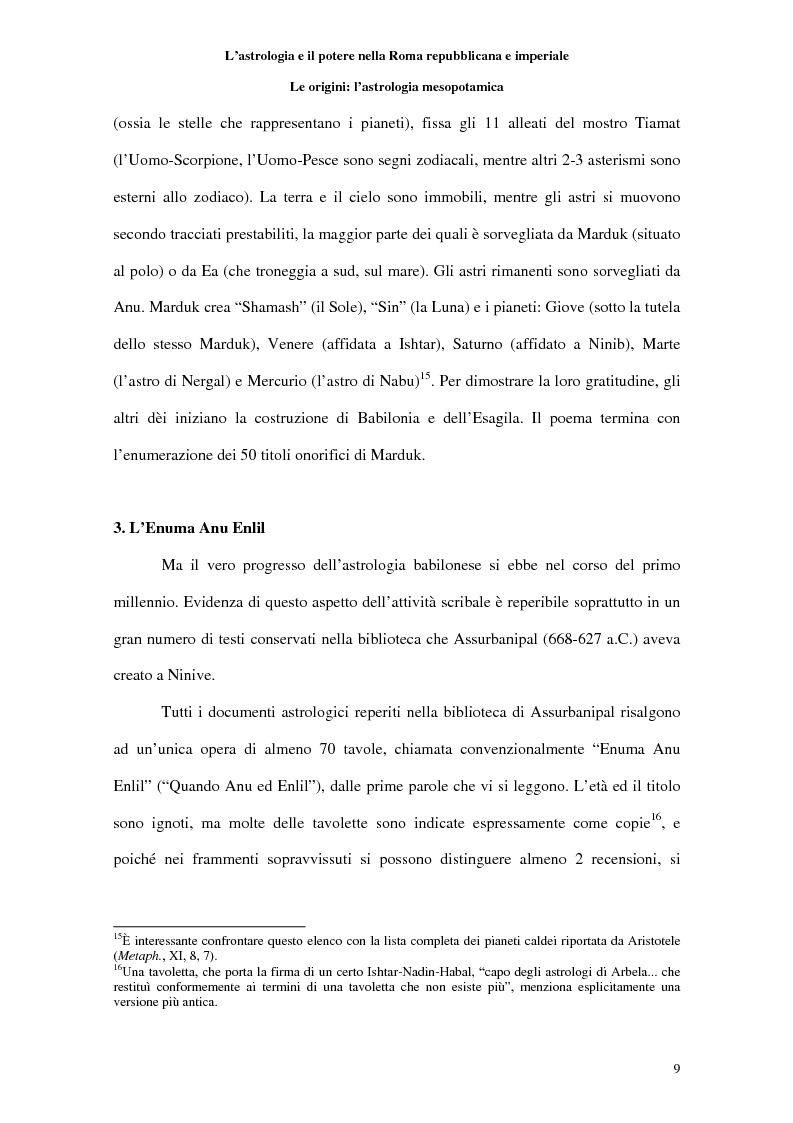 Anteprima della tesi: L’astrologia e il potere nella Roma repubblicana e imperiale, Pagina 8