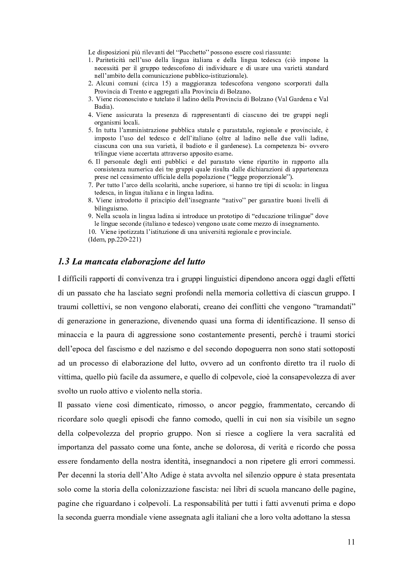 Anteprima della tesi: Lingua e identità. Il caso altoatesino., Pagina 10