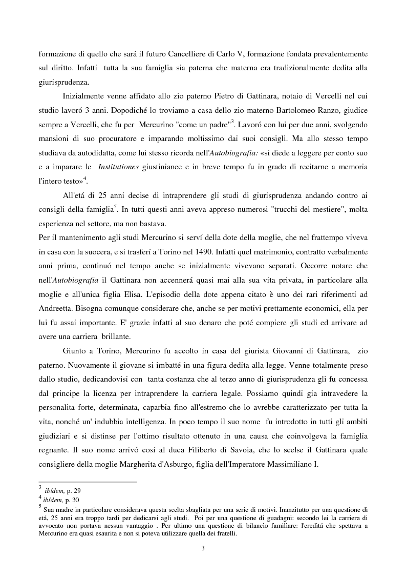 Anteprima della tesi: Mercurino Arborio Gattinara e Alfonso de Valdés: provvidenzialismo e sogno di una monarchia universale nella politica di Carlo V.Traduzione tratta dall'introduzione del libro Diálogo de las cosas acaecidas en Roma di Alfonso de Valdés, a cura di Rosa Navarro Durán, Madrid, Catedra, 1992, Pagina 2