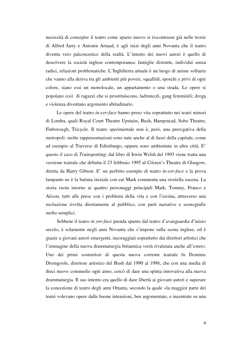 Anteprima della tesi: La società contemporanea inglese in Closer di Patrick Marber, Pagina 3