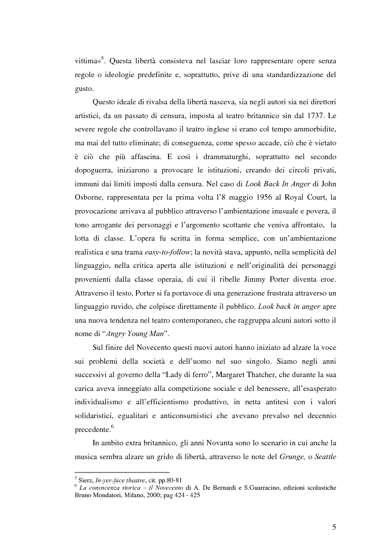 Anteprima della tesi: La società contemporanea inglese in Closer di Patrick Marber, Pagina 4
