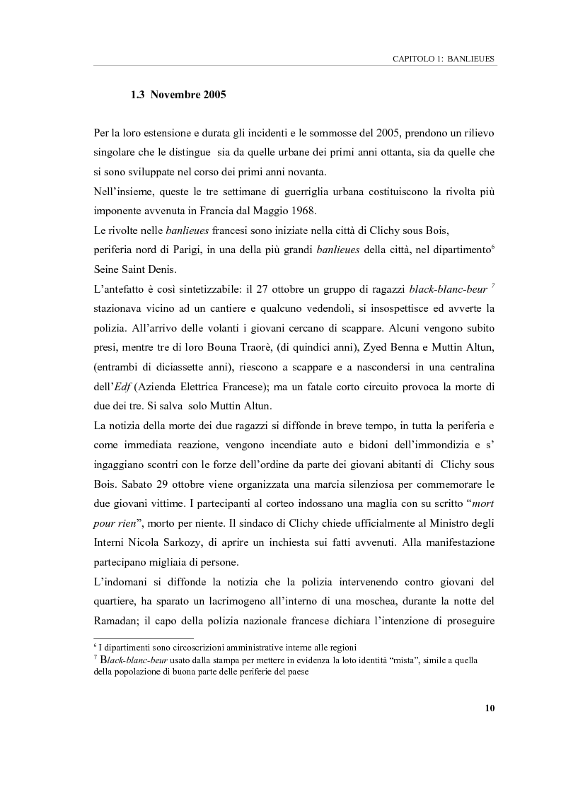 Anteprima della tesi: Banlieues: i luoghi dell'emarginazione, Pagina 10