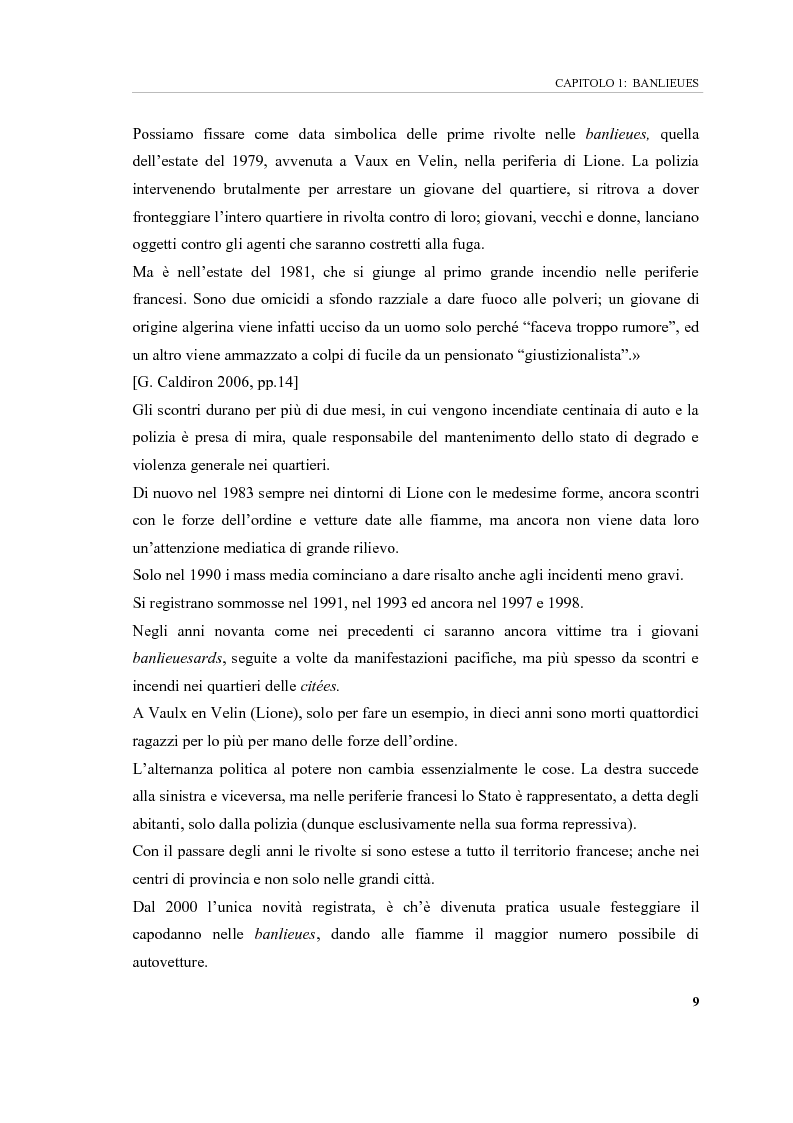 Anteprima della tesi: Banlieues: i luoghi dell'emarginazione, Pagina 9