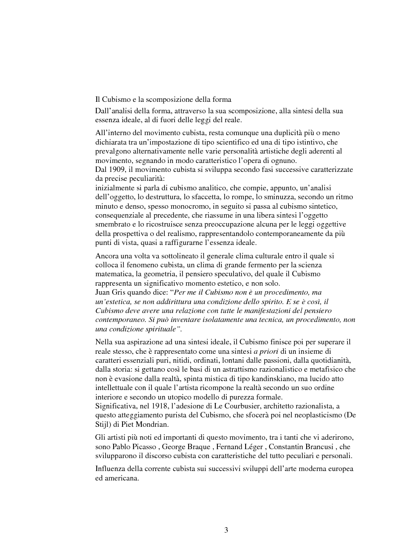 Anteprima della tesi: Le influenze dei movimenti artistici nella pubblicità, Pagina 3