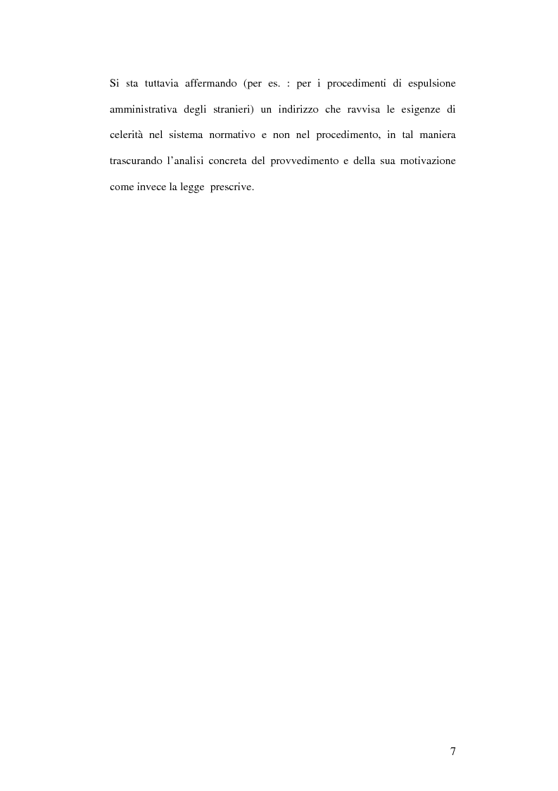 Anteprima della tesi: La partecipazione al procedimento amministrativo, Pagina 5