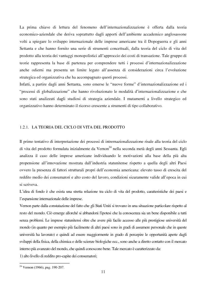 Anteprima della tesi: Le strategie di internazionalizzazione: il licensing in PH&T, Pagina 9