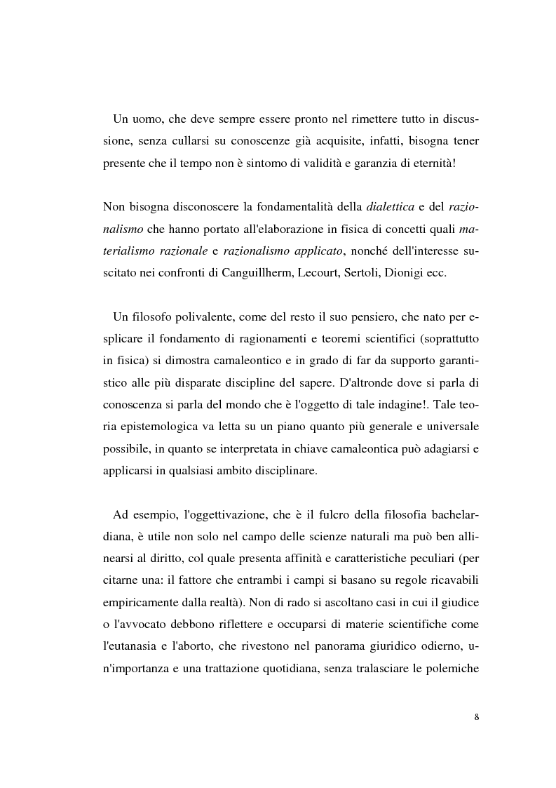 Anteprima della tesi: Il rapporto filosofia-scienza in Gaston Bachelard, Pagina 5