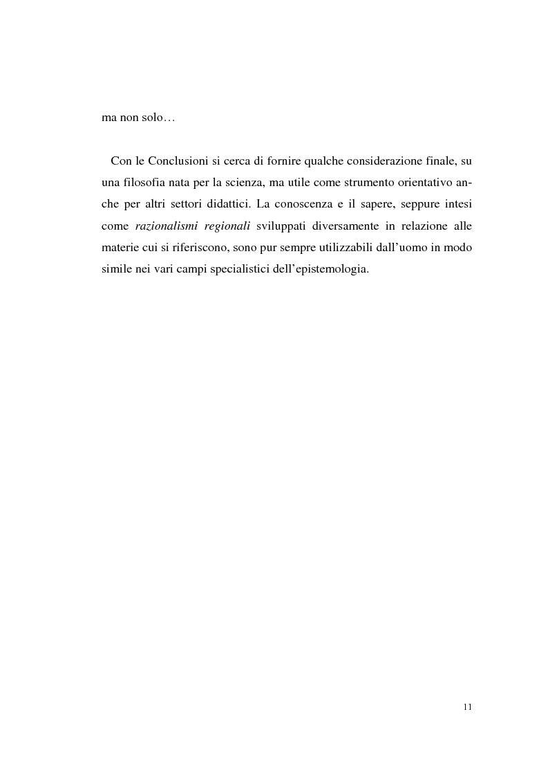Anteprima della tesi: Il rapporto filosofia-scienza in Gaston Bachelard, Pagina 8