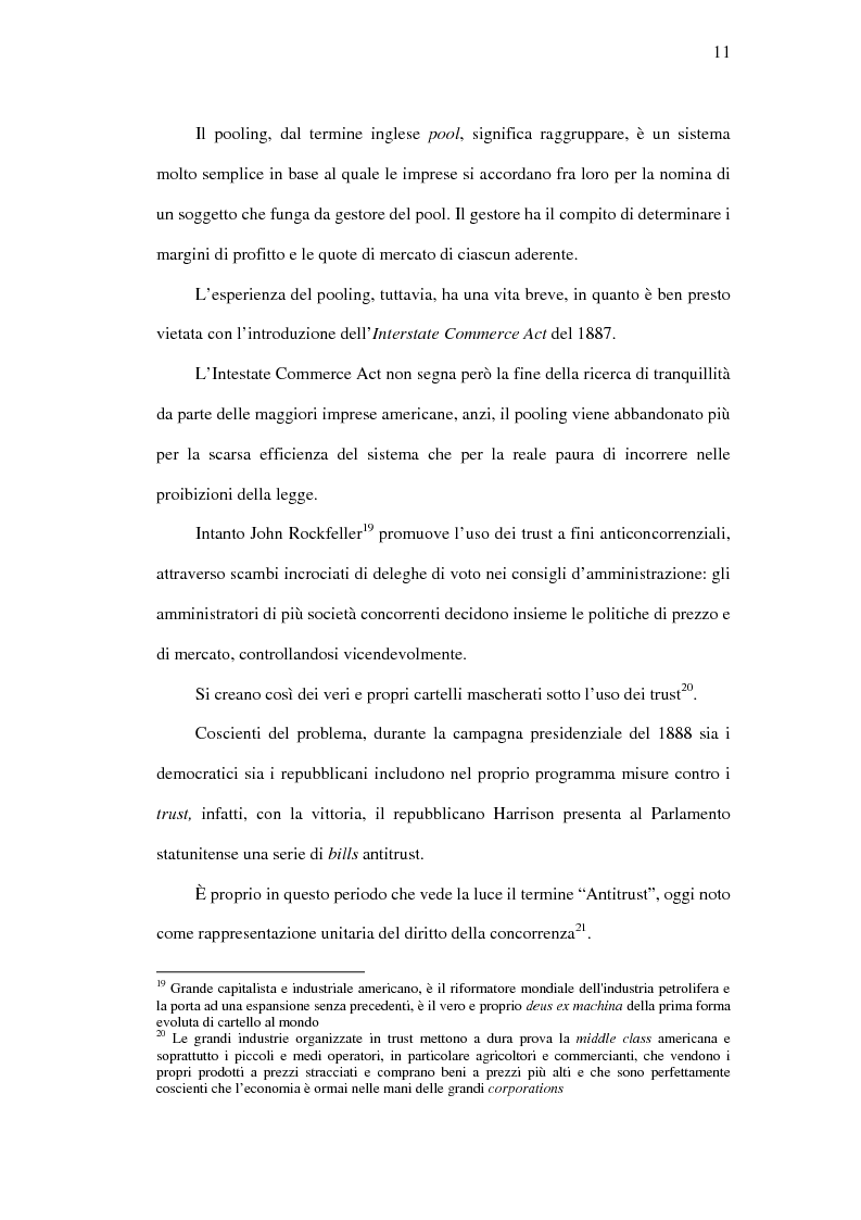 Anteprima della tesi: I mercati rilevanti tra ricostruzione economica e sindacato giurisdizionale, Pagina 11