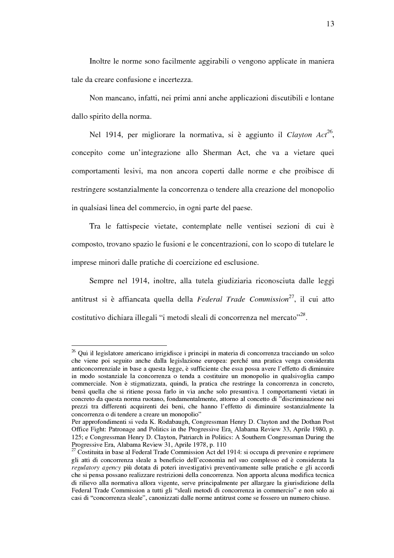 Anteprima della tesi: I mercati rilevanti tra ricostruzione economica e sindacato giurisdizionale, Pagina 13
