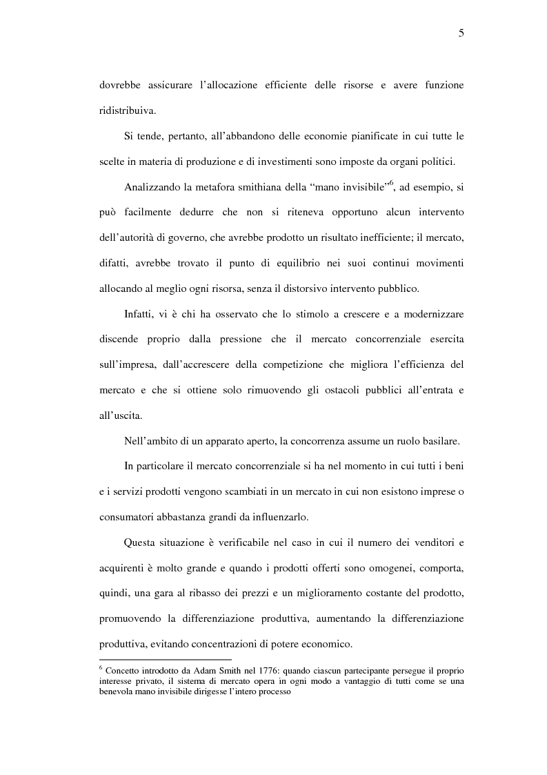 Anteprima della tesi: I mercati rilevanti tra ricostruzione economica e sindacato giurisdizionale, Pagina 5