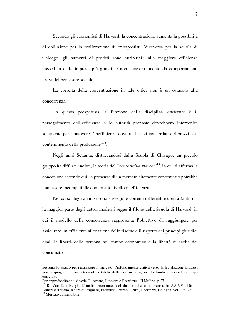 Anteprima della tesi: I mercati rilevanti tra ricostruzione economica e sindacato giurisdizionale, Pagina 7